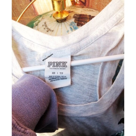 Victoria’s Secret PINK fern print tank top 🌿 - Picture 4 of 5